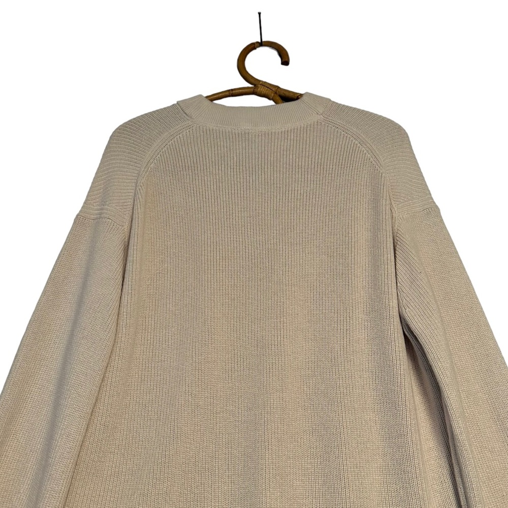 Lululemon | Merino Wool Blend Ribbed Crewneck Sweater White Opal Size 6 - Picture 7 of 14